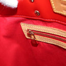 LOUIS VUITTON Monogram Vernis Reade MM Hand Bag Red Rouge M91086 LV Auth BA9480-20