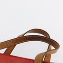 LOUIS VUITTON Monogram Vernis Reade MM Hand Bag Red Rouge M91086 LV Auth BA9480-8