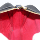 Chloe Eden Shoulder Bag Leather Black Gold Auth BA9482-19