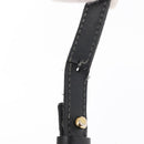 Chloe Eden Shoulder Bag Leather Black Gold Auth BA9482-9