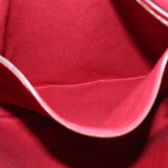 GUCCI Sherry Line Tote Bag Canvas White Red 523781 Auth BA9487