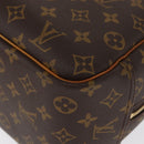 LOUIS VUITTON Monogram Deauville Hand Bag M47270 LV Auth BA9490-14