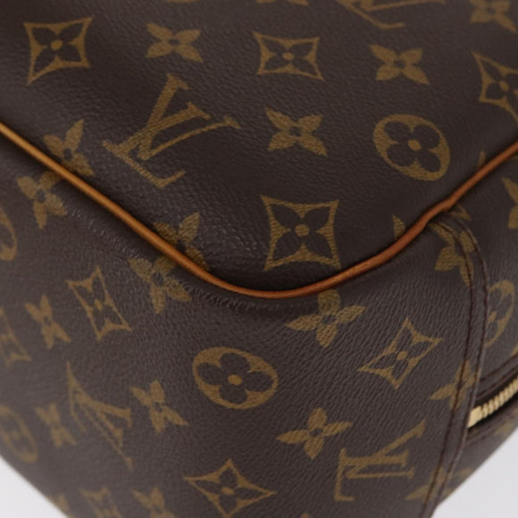 LOUIS VUITTON Monogram Deauville Hand Bag M47270 LV Auth BA9490