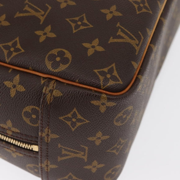 LOUIS VUITTON Monogram Deauville Hand Bag M47270 LV Auth BA9490