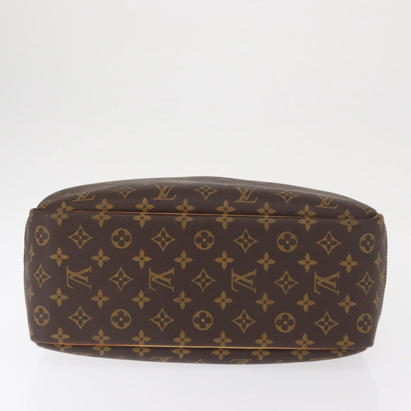 LOUIS VUITTON Monogram Deauville Hand Bag M47270 LV Auth BA9490