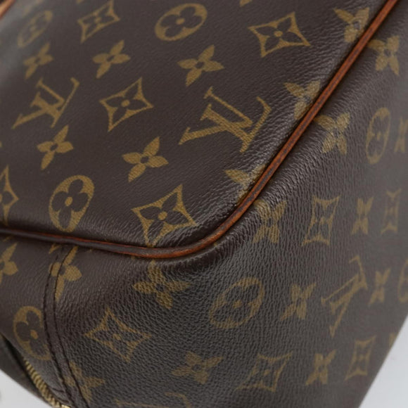 LOUIS VUITTON Monogram Deauville Hand Bag M47270 LV Auth BA9491
