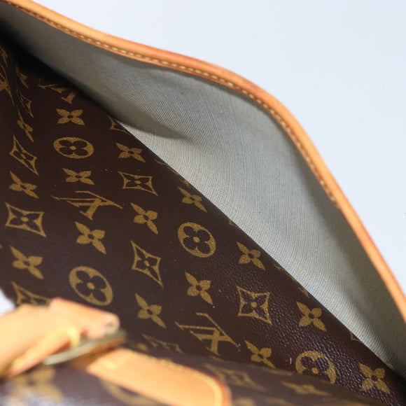 LOUIS VUITTON Monogram Deauville Hand Bag M47270 LV Auth BA9491