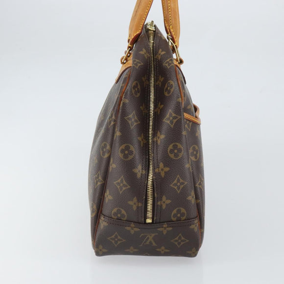 LOUIS VUITTON Monogram Deauville Hand Bag M47270 LV Auth BA9491