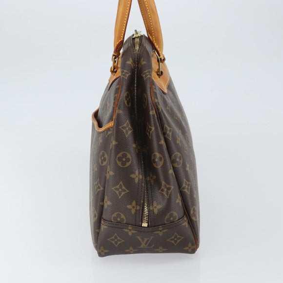 LOUIS VUITTON Monogram Deauville Hand Bag M47270 LV Auth BA9491