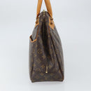 LOUIS VUITTON Monogram Deauville Hand Bag M47270 LV Auth BA9491-4