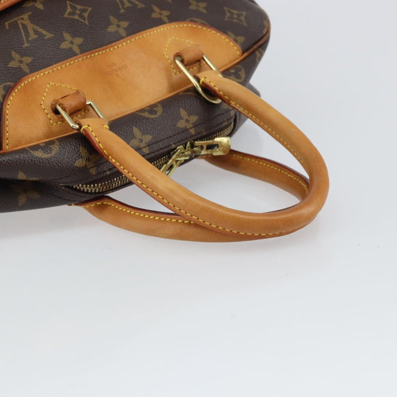 LOUIS VUITTON Monogram Deauville Hand Bag M47270 LV Auth BA9491
