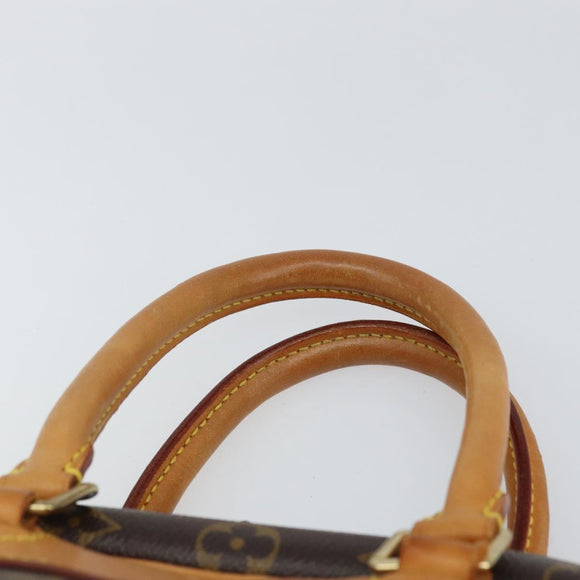 LOUIS VUITTON Monogram Deauville Hand Bag M47270 LV Auth BA9491