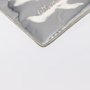 LOUIS VUITTON Monogram Miroir Pochette Platt Pouch Silver M95277 LV Auth BA9494-14