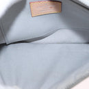 LOUIS VUITTON Monogram Miroir Pochette Platt Pouch Silver M95277 LV Auth BA9494-11