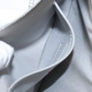 LOUIS VUITTON Monogram Miroir Pochette Platt Pouch Silver M95277 LV Auth BA9494-21