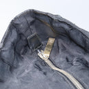 CHANEL New Travel Line Tote Bag Nylon Zwart Goud CC Auth BA9496-11