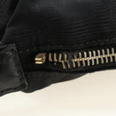 CHANEL New Travel Line Tote Bag Nylon Zwart Goud CC Auth BA9496-10