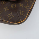 LOUIS VUITTON Monogram Musette Umhängetasche M51256 LV Auth BA9497-14