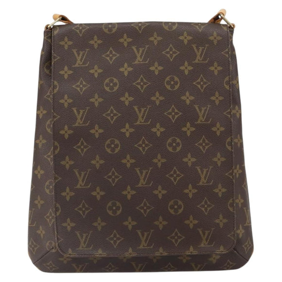 LOUIS VUITTON Monogram Musette Umhängetasche M51256 LV Auth BA9497