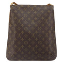 LOUIS VUITTON Monogram Musette Umhängetasche M51256 LV Auth BA9497-2