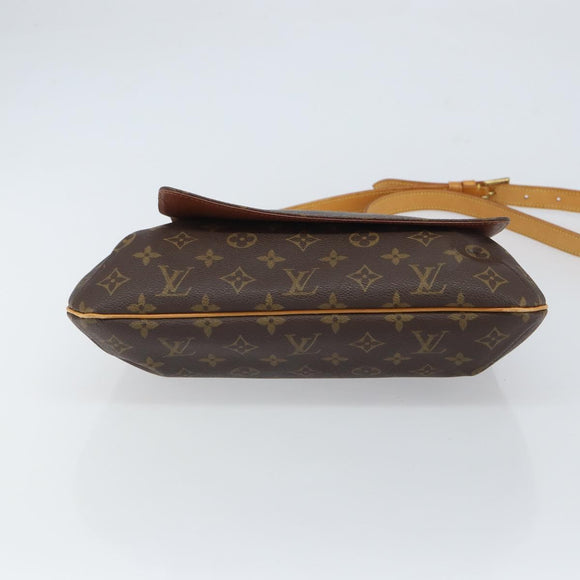 LOUIS VUITTON Monogram Musette Umhängetasche M51256 LV Auth BA9497