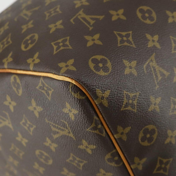 LOUIS VUITTON Monogram Keepall 60 Boston Bag M41422 LV Auth BA9498