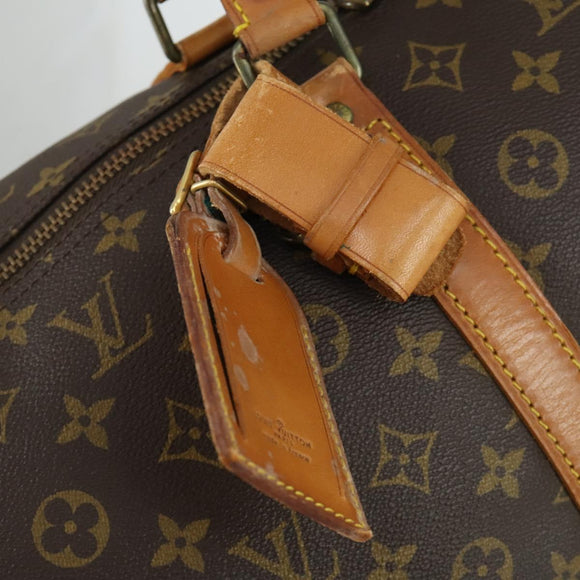 LOUIS VUITTON Monogram Keepall 60 Boston Bag M41422 LV Auth BA9498