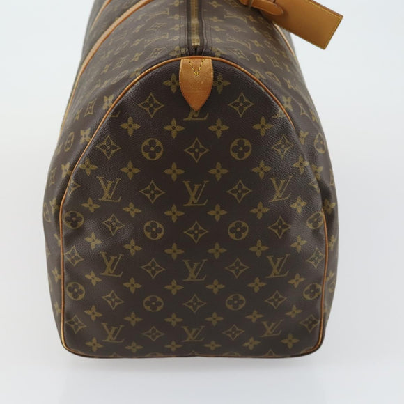 LOUIS VUITTON Monogram Keepall 60 Boston Bag M41422 LV Auth BA9498