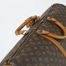 LOUIS VUITTON Monogram Keepall 60 Boston Bag M41422 LV Auth BA9498-6