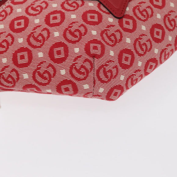GUCCI Kinder Sherry Line Gürteltasche Canvas Rot Marineblau 502095 Auth BA9500