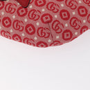 GUCCI Kinder Sherry Line Gürteltasche Canvas Rot Marineblau 502095 Auth BA9500-14