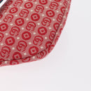 GUCCI Kinder Sherry Line Gürteltasche Canvas Rot Marineblau 502095 Auth BA9500-15