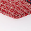GUCCI Kinder Sherry Line Gürteltasche Canvas Rot Marineblau 502095 Auth BA9500-16