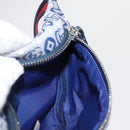 GUCCI Kinder Sherry Line Gürteltasche Canvas Rot Marine 502095 Auth BA9501-19