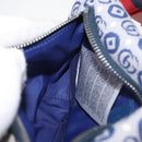 GUCCI Children's Sherry Line Waist bag Canvas Red Navy 502095 Auth BA9501-20