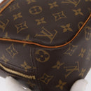 LOUIS VUITTON Monogram Trouville Hand Bag M42228 LV Auth BA9502-10