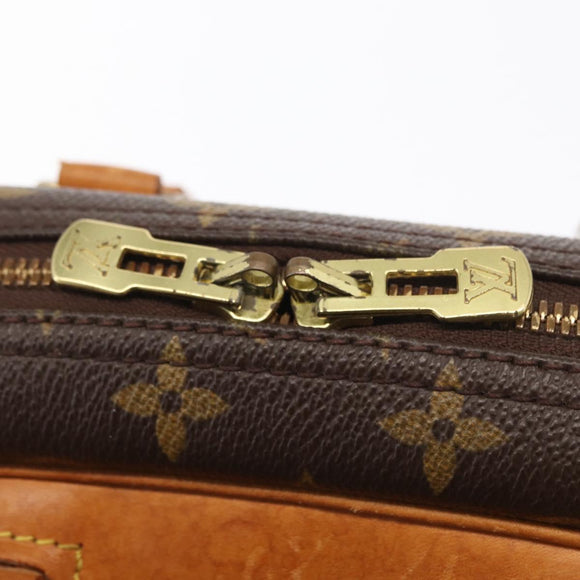 LOUIS VUITTON Monogram Trouville Hand Bag M42228 LV Auth BA9502