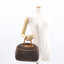 LOUIS VUITTON Monogram Trouville Hand Bag M42228 LV Auth BA9502-23