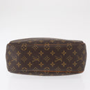 LOUIS VUITTON Monogram Trouville Hand Bag M42228 LV Auth BA9502-9