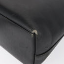 GUCCI Bamboo Shoulder Bag Leather Black Gold 001 1013 1881 Auth BA9503-11
