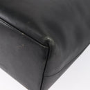 GUCCI Bamboo Shoulder Bag Leather Black Gold 001 1013 1881 Auth BA9503-13