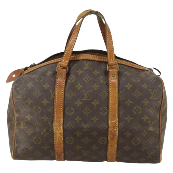 LOUIS VUITTON Monogram Sac Souple 35 Boston Bag M41626 LV Auth BA9507