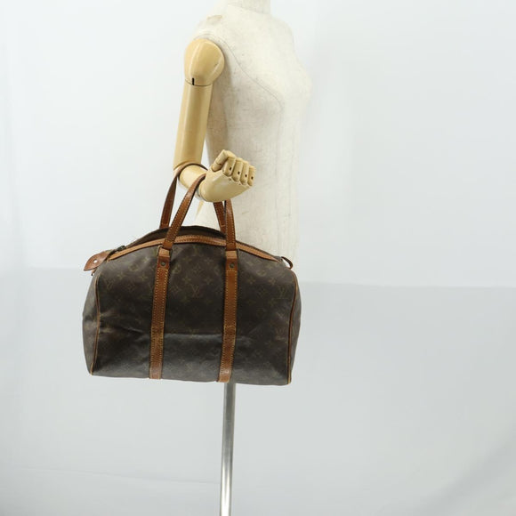 LOUIS VUITTON Monogram Sac Souple 35 Boston Bag M41626 LV Auth BA9507