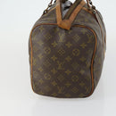 LOUIS VUITTON Monogram Sac Souple 35 Boston Bag M41626 LV Auth BA9507-3
