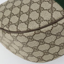 GUCCI GG Supreme Web Sherry Line Shoulder Bag PVC Beige Gold 010 378 Auth BA9508-11