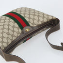 GUCCI GG Supreme Web Sherry Line Shoulder Bag PVC Beige Gold 010 378 Auth BA9508-6