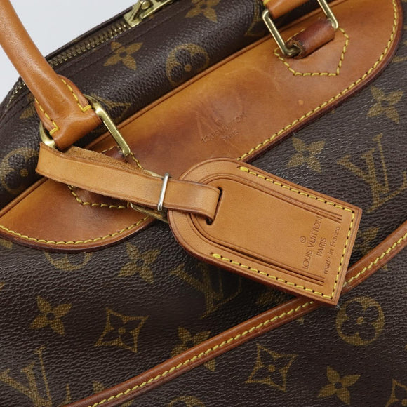 LOUIS VUITTON Monogram Deauville Hand Bag M47270 LV Auth BA9510