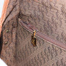 SAINT LAURENT Shoulder Bag Leather Brown Gold Auth BA9512-19