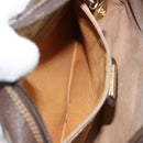 GUCCI GG Supreme Shoulder Bag PVC Leather Beige Gold 007 904 0423 Auth BA9514-21