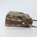 GUCCI GG Supreme Shoulder Bag PVC Leather Beige Gold 007 904 0423 Auth BA9514-3